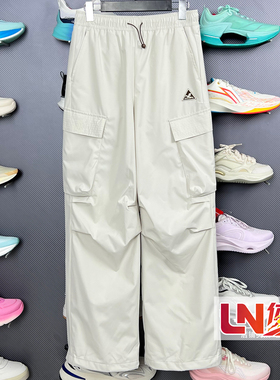 李宁休闲裤 2025冬季新品女子直筒宽松休闲时尚运动长裤AKXV326