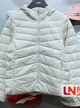 李宁羽绒服 2026冬季新品都市通勤女子健身运动短羽绒服AYMW238