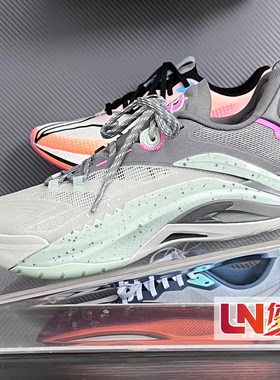 李宁篮球鞋 2025春季新款游击1SUPER男子轻量高回弹篮球鞋ABFV005