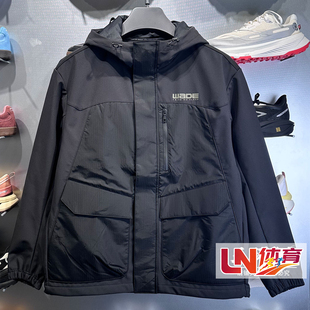 韦德系列男子时尚 新品 保暖休闲运动风衣AFDV871 2025冬季 李宁外套