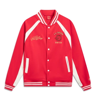 李宁外套 2026春季新品日进斗金系列男子时尚运动针织外套AFDW141