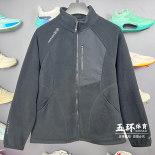 摇粒绒上衣AWDV917 男子加绒保暖防泼水宽松开衫 李宁2025冬季 新品