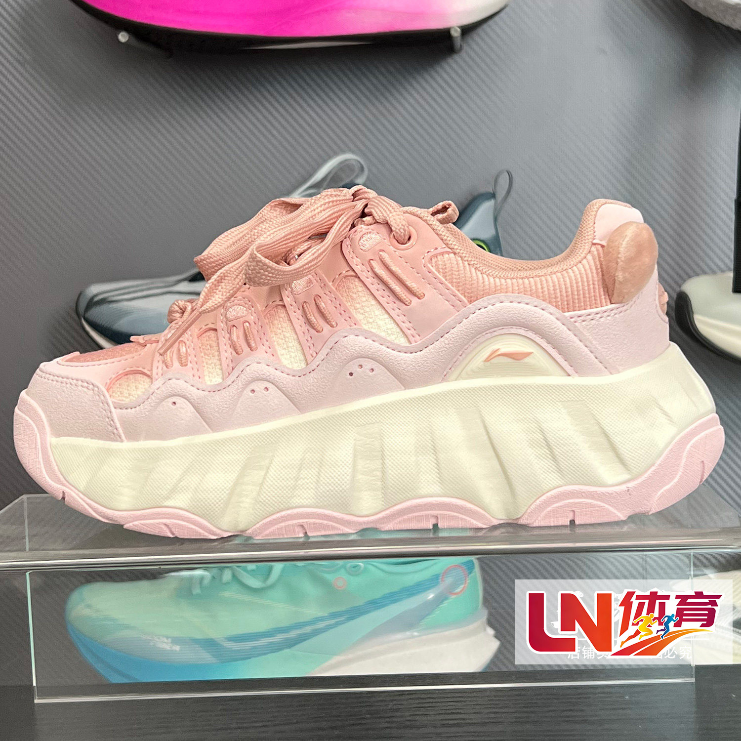 李宁休闲鞋 2026春季新品曲奇疯狂动物城女子经典运动鞋AGCW178