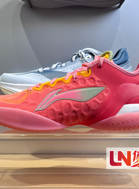 李宁篮球鞋 2025秋季新品驭帅19V2男子缓震回弹篮球比赛鞋ABAV049