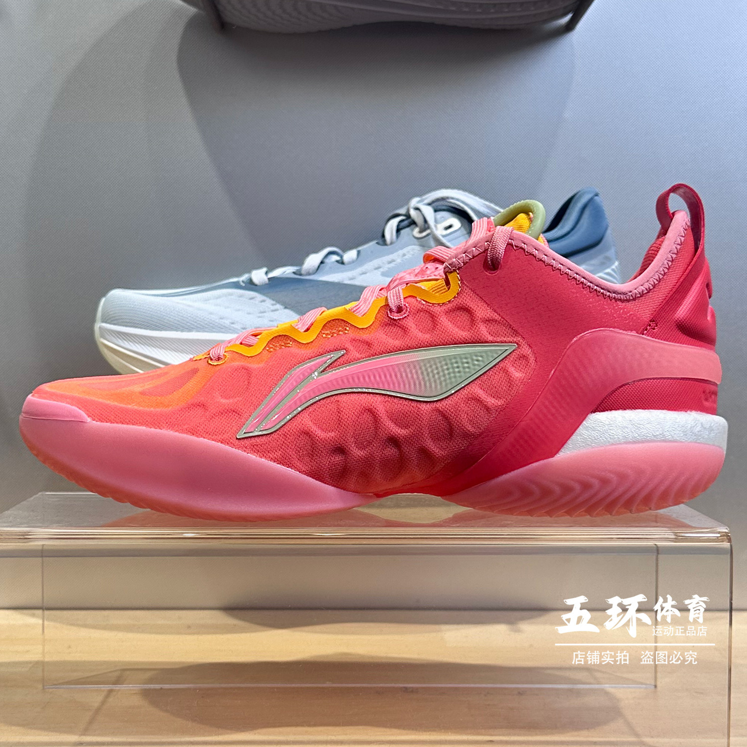 李宁篮球鞋 2025秋季新品驭帅19V2男子缓震回弹篮球比赛鞋ABAV049