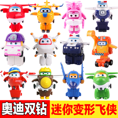 超级飞侠正版包警长变形机器人