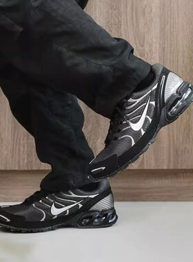耐克Air Max Torch4 黑白机能气垫缓震运动跑步鞋343846-002-100