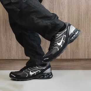 耐克Air Max Torch4 黑白机能气垫缓震运动跑步鞋343846-002-100