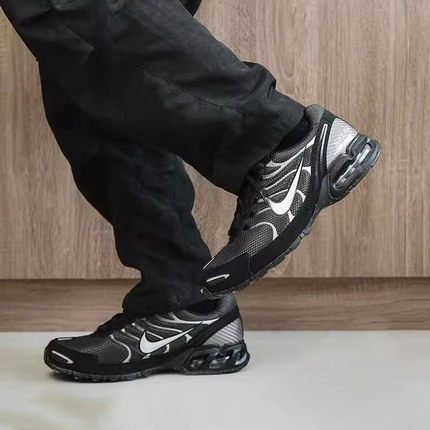 耐克Air Max Torch4 黑白机能气垫缓震运动跑步鞋343846-002-100