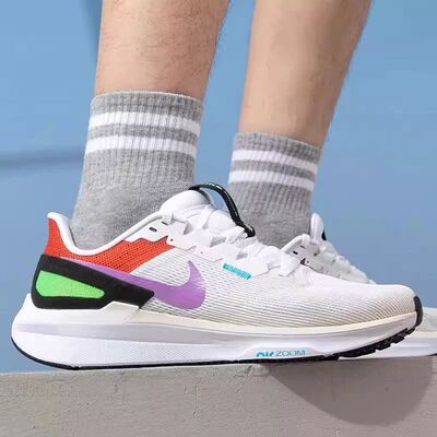 NikeStructure25气垫透气跑鞋