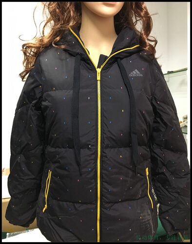 Adidas休闲运动外套保暖羽绒服