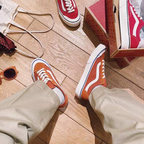 VANS范斯STYLE36SF帆布鞋