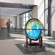 博目联合出品实木超大型落地地球仪摆件会议室大厅开业礼品106cm