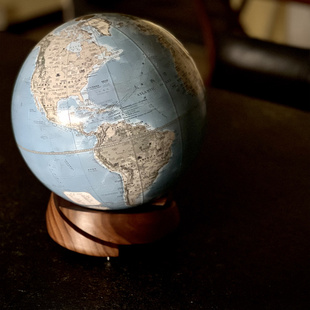 HomelyGlobe宏微地球书房客厅办公室摆件手工地球仪礼物生日送礼