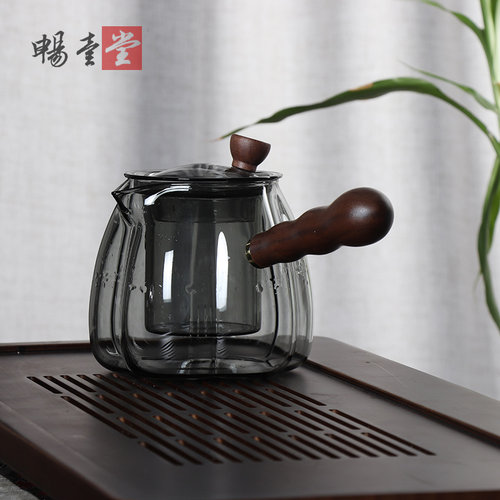 畅壹堂高硼硅耐热玻璃茶壶