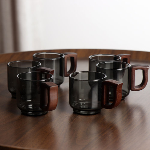 高硼硅玻璃茶壶茶具套装家用耐高温玻璃茶壶茶杯茶具套装