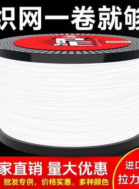 2000米进口日本大力马鱼线4编8编渔网线织网线pe线编织渔线路亚线