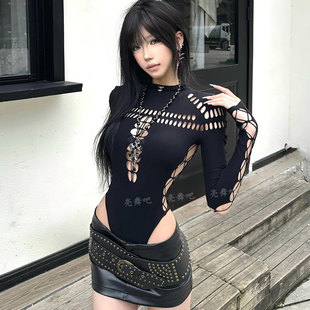 酒吧gogo演出服女团DS领舞台装DJ性感夜场女bgo点舞服性感夜场服