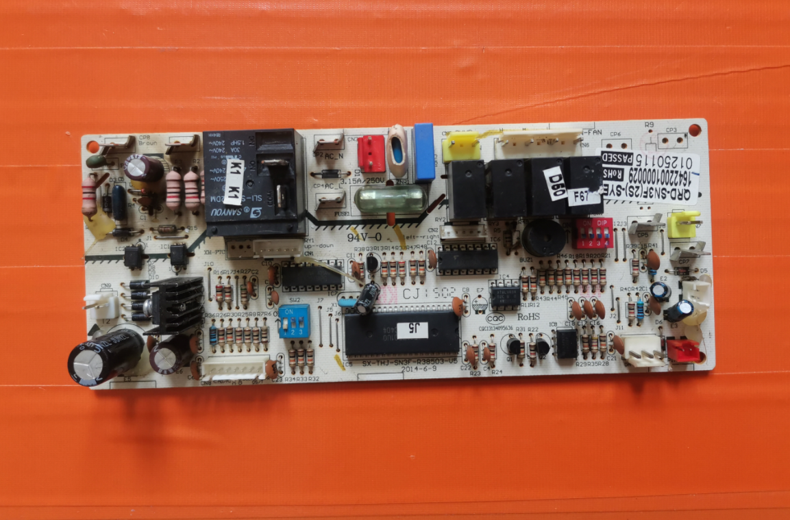 适用奥克斯风管机QRD-SN3F(2S)-SYE1主板SX-THJ-SN3F-R38503-V5