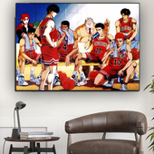 日本卡通动漫钻石画灌篮高手流川枫5d贴钻十字绣2025新款 卧室客厅