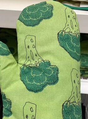 宜家托浮利希德根隔热手套加厚纯棉微波炉耐高温烤箱烘焙防烫左右