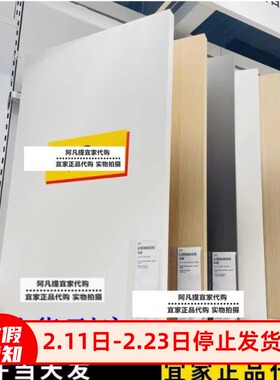 IKEA宜家利蒙桌面 白色100x60写字台面餐桌不含腿国内代购