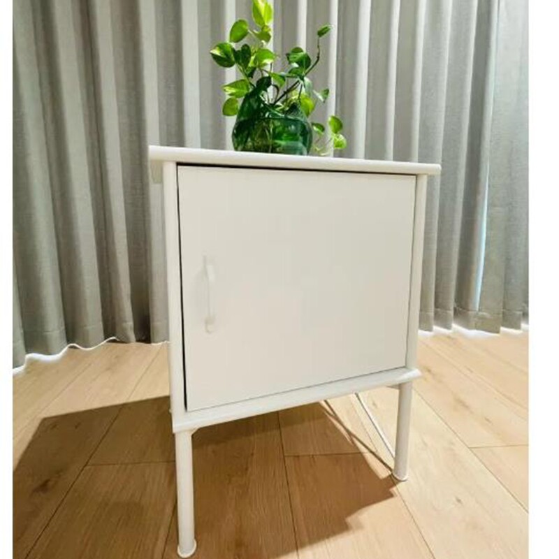 13ikea宜家家居穆斯肯白色床边桌