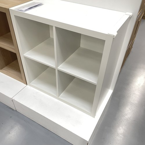 宜家卡莱克搁架单元白色77x77