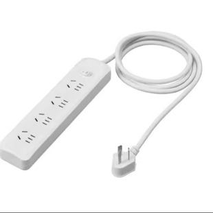 IKEA宜家科普拉 四路插座 白色 1.5米插排插线板接线板拖线板