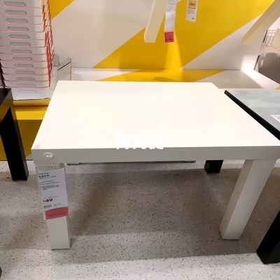 宜家小方桌拉克边桌白家居茶几儿童幼儿园游戏简易咖啡桌国内代购