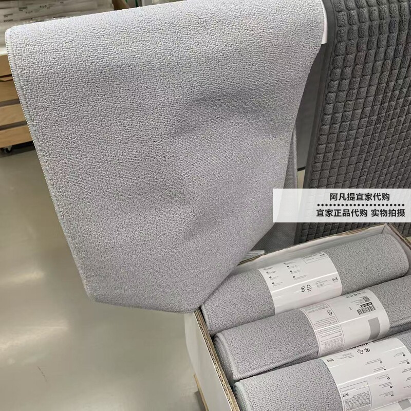 雪菲尔特厨房用垫淡灰色45x120