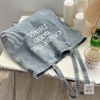 水洗牛仔牛仔包喜凡你帆布包文藝