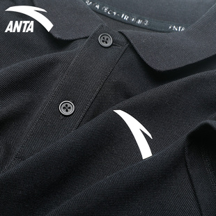短袖 快干棉休闲翻领T恤保罗半袖 男士 2026新款 上衣 夏季 安踏polo衫