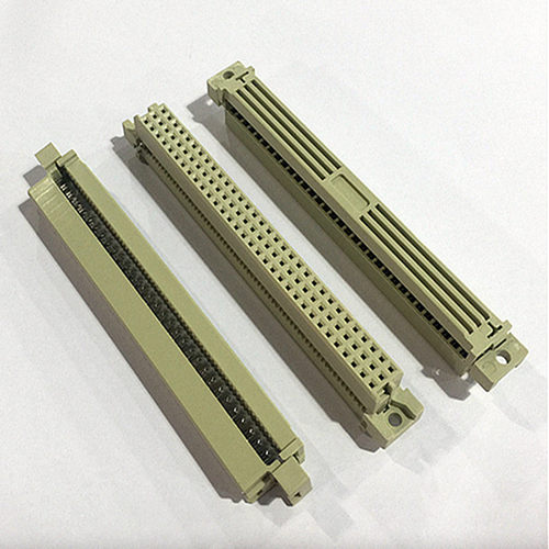 欧式母座连接器 364IDC刺破式连接器 线材测试仪连接器64P中空排