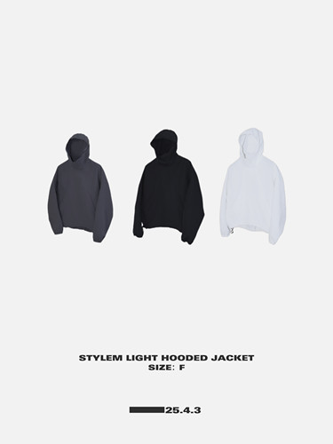 25.4.3 AW23 STYLEM LIGHT HOODED JACKET 轻运动帽衫
