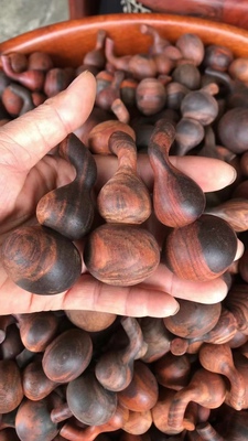 老挝大红酸枝原木葫芦毛胚料 需要diy加工打磨抛光手把件汽车挂件