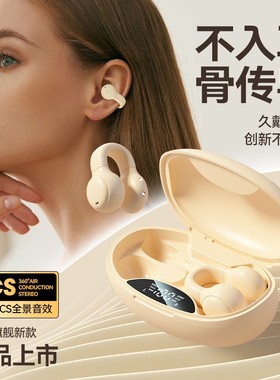 2024 New Wireless Earphones Earclip Design Bluetooth Headpho