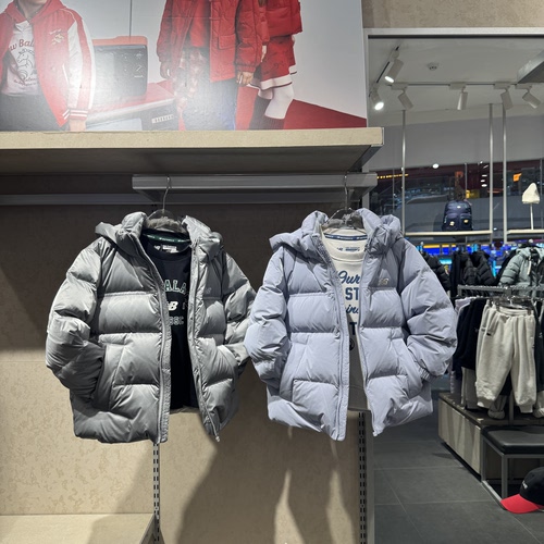 NewBalanceNB童装25冬新品男女童鹅绒保暖连帽时尚羽绒服7PF4E203