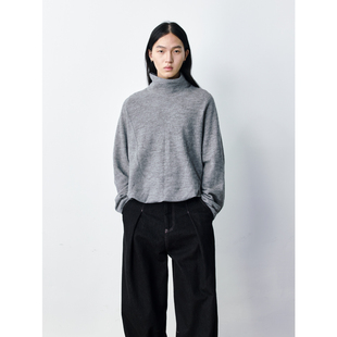 GRAINMUSTARD 「Merino Wool Sweater」 美利奴高领打底针织衫