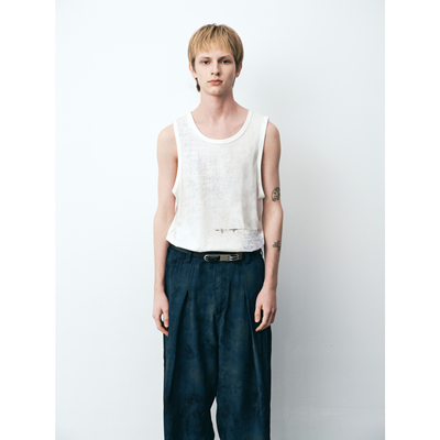 GRAINMUSTARD 「Tie-dye Tank Top」 pima棉晕染印花背心