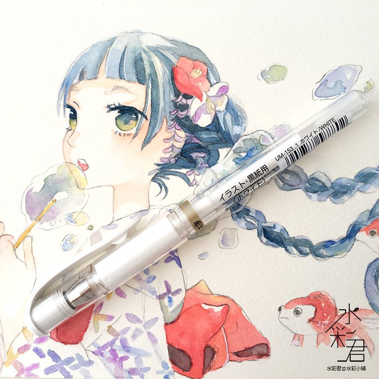 ÈÕ±¾ÈýÁâUM-153·ÀË®ËÙ¼ÇÖÐÐÔÇ©×Ö±Ê/1.0mm¸ß¹â±ÊË®²Ê¸ß¹â