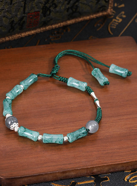 晕染闺蜜手串仿翠玉新中式