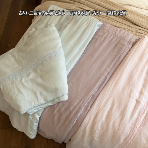 成品染80支奥地利兰精天丝夏凉被