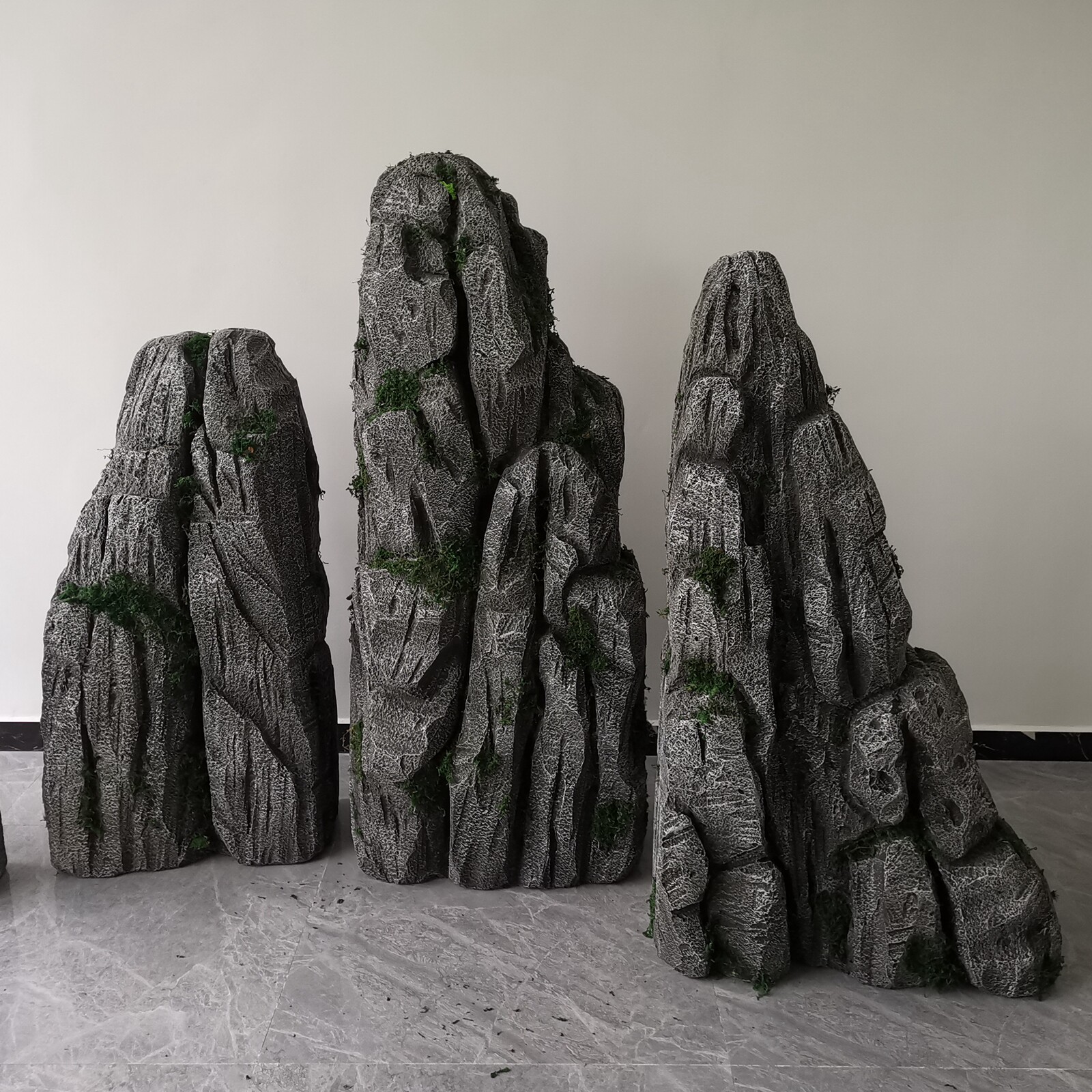 泡沫石头道具假石假山橱窗美陈造景装饰婚庆舞台仿真石头摄影摆件