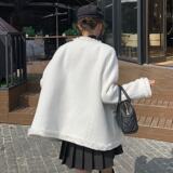 现货新款90新标羽绒小香风加绒加厚外套女DX3款P245K368，女装羽绒服，素依格格