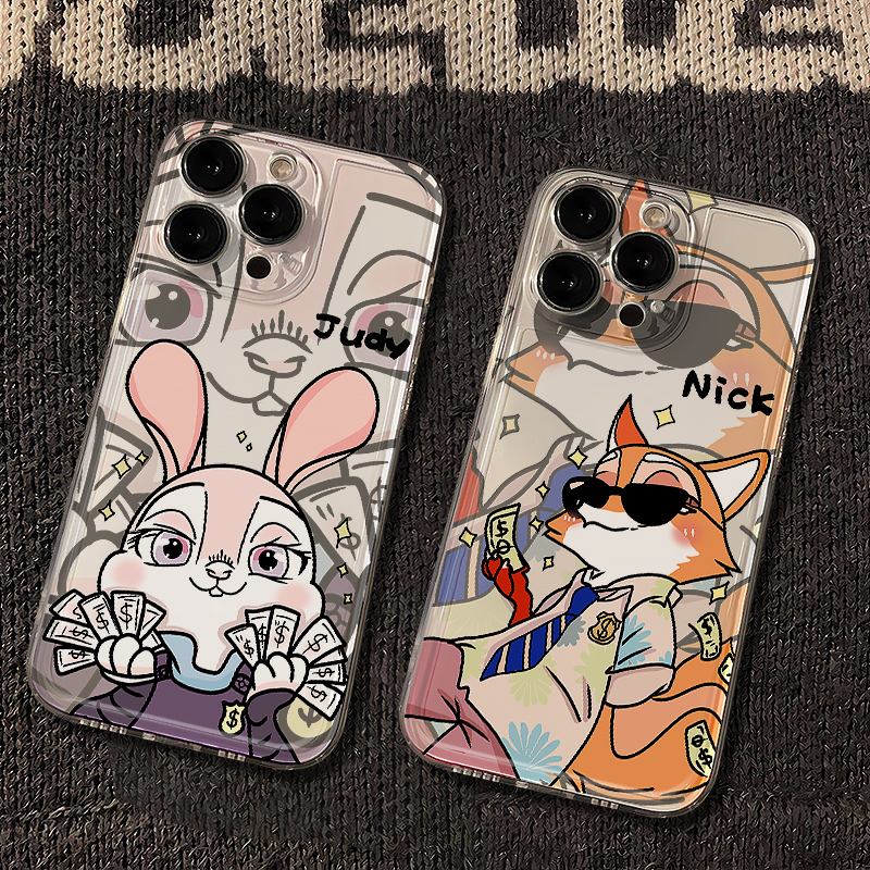 有钱花尼克花朱手机壳