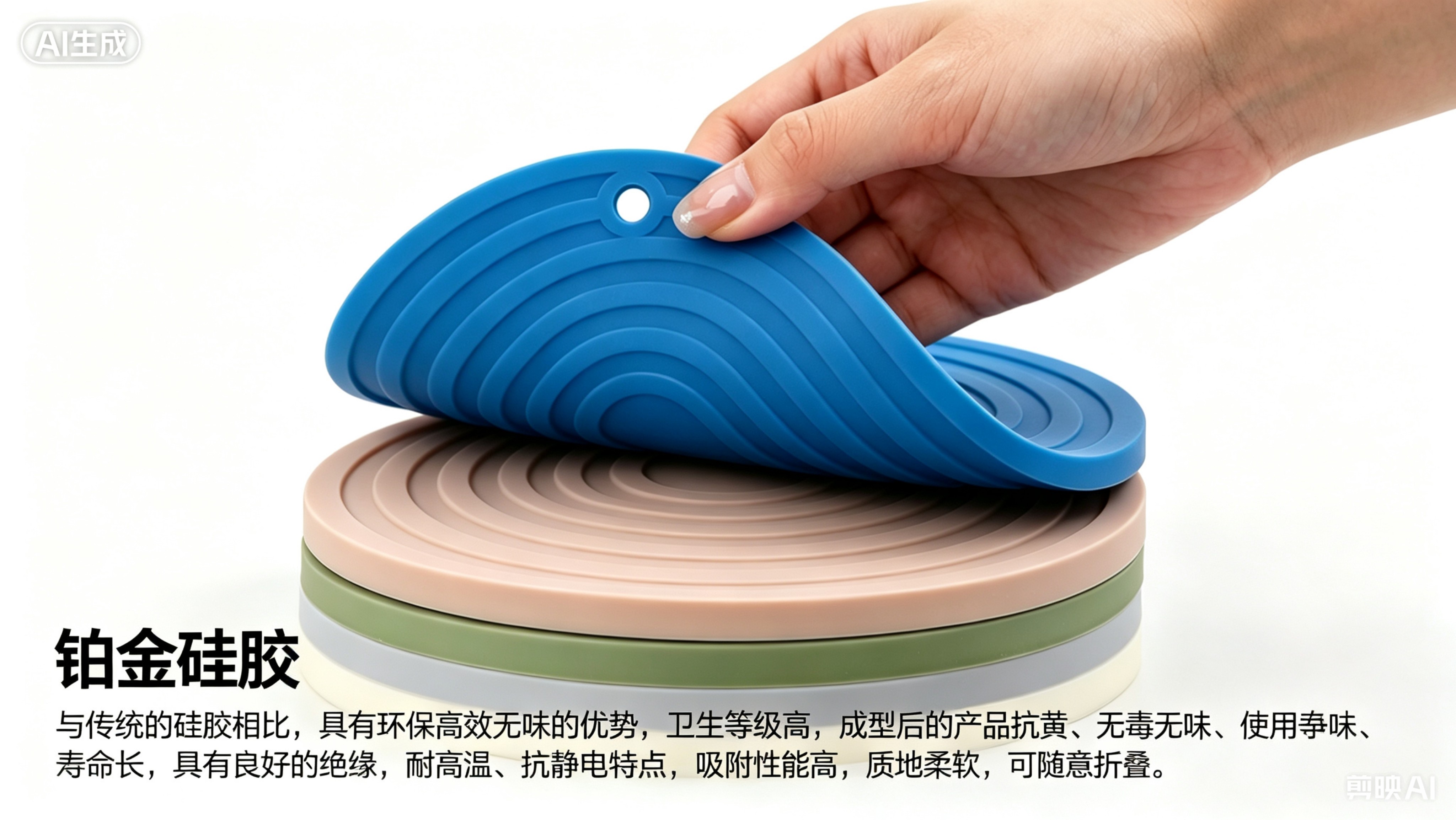 隔热垫餐桌垫防烫耐高温锅垫杯垫高级感硅胶砂锅碗垫子家用菜垫子