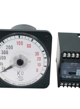 LS110分体直流绝缘表DC24V电源WD110高阻表指针45C8广角度船用表