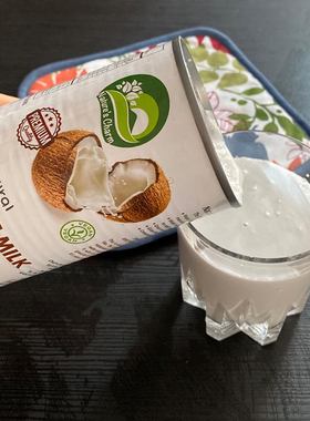 现货Nature's Charm泰国纯椰浆无蔗糖烘焙生酮椰奶Coconut Milk