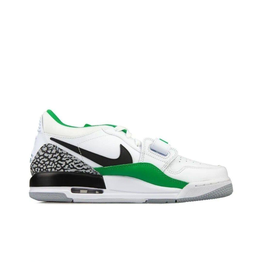 NIKE耐克AJ312Low白绿女款低帮篮球鞋潮流前卫FN3407-101湖北gx仓